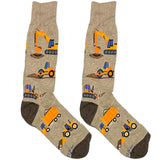 Brown Construction Socks