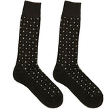 Brown Dotted Pattern Socks