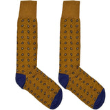 Brown Paisley Socks