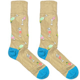 Brown Summer Vibe Socks