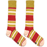 Gold And Yellow Stripes Socks