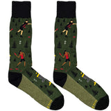 Green And Black Sports Socks