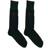 Green And Blue RL Polo Diagonal Stripes Socks