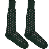 Green And Red Round Circle Socks