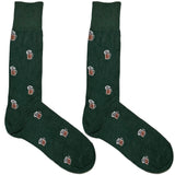 Green Beer Glass Socks