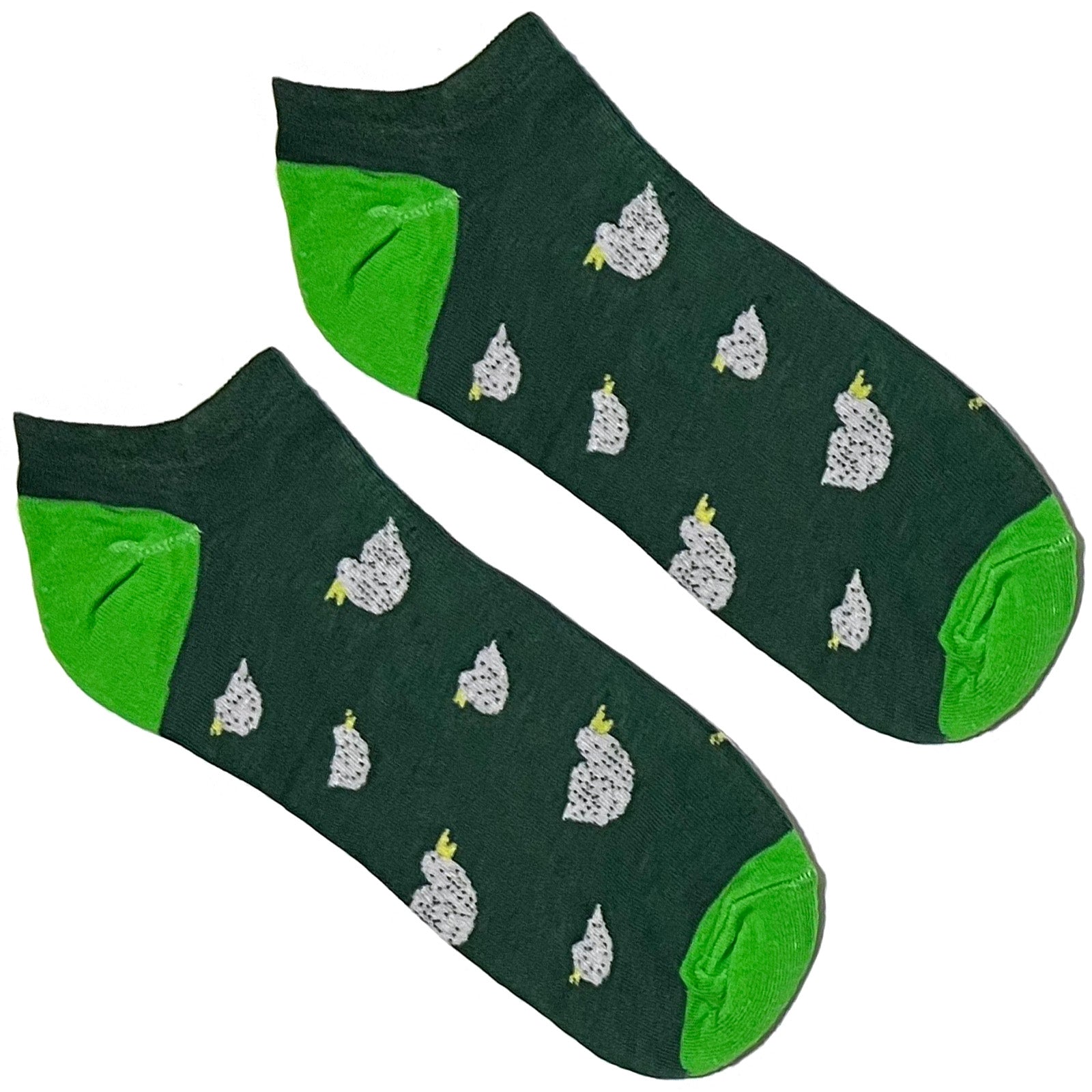 Green Duck Ankle Socks