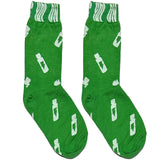 Green Energy Drink Short Crew Socks
