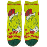Green Grinchmas Ankle Socks