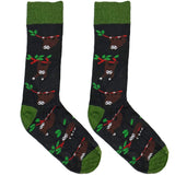 Green Hanging Sloth Socks