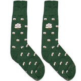 Green Love Cotton Short Crew Socks