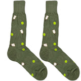 Green Pickle Ball Socks