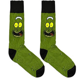Green Pickle Face Socks