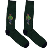 Green RL Polo Teddy Jacket Socks