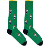 Green RL Polo Teddy Socks