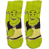 Green Shrek Ankle Socks