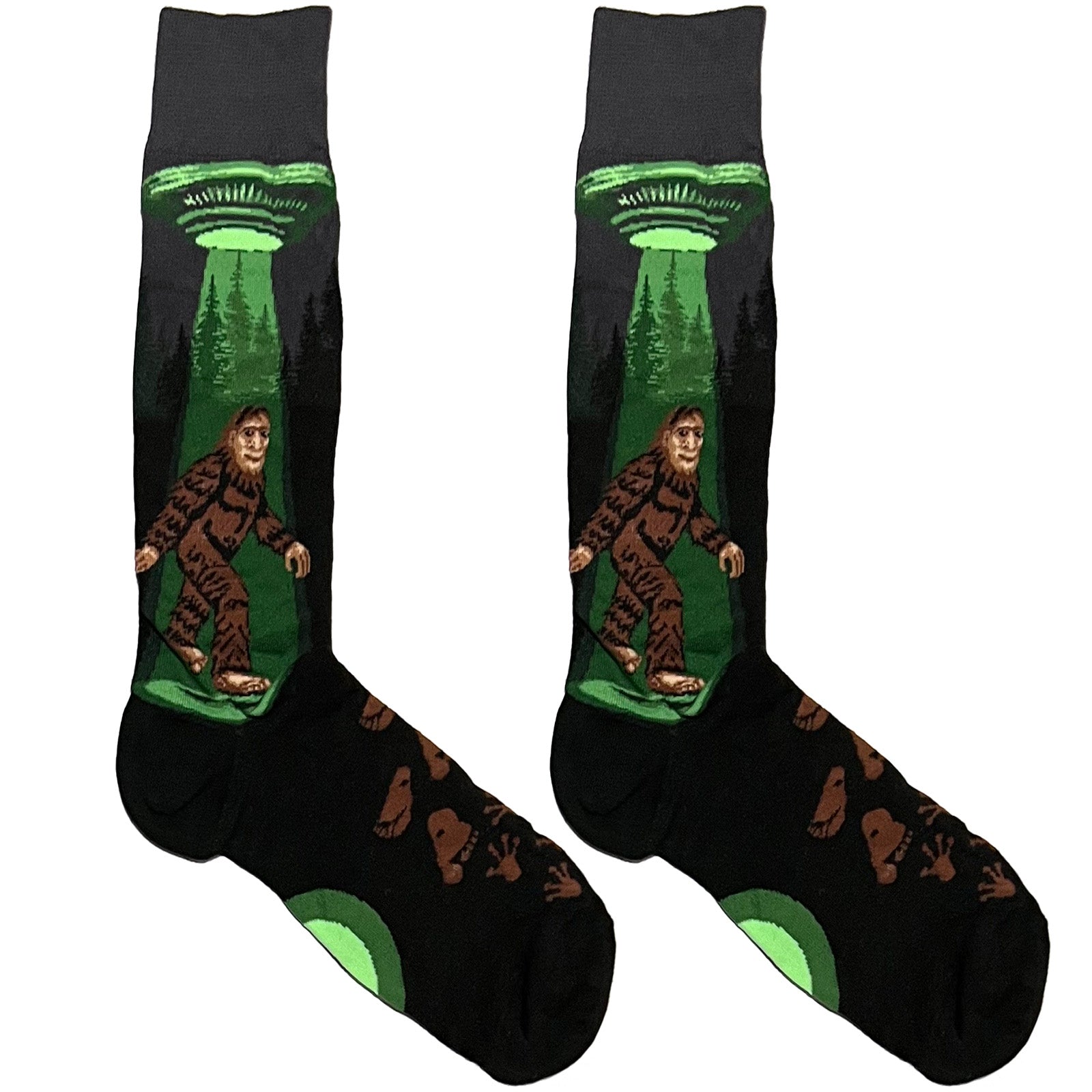 Green Ufo Ape Socks
