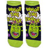 Green What The Shrek Ankle Socks