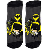 Grey And Black Batman Ankle Socks