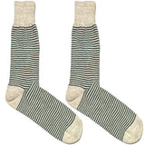 Grey And Black Stripes Socks