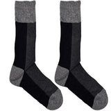Grey And Black Variation Socks
