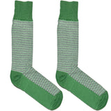 Grey And White Stripes Socks