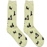 Grey Celtic Dog Socks