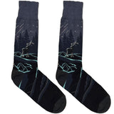 Grey Mountain Deer Socks