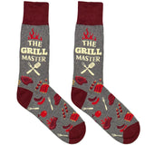 Grey The Grill Master Socks