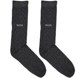 Grey Tiny Polka Socks