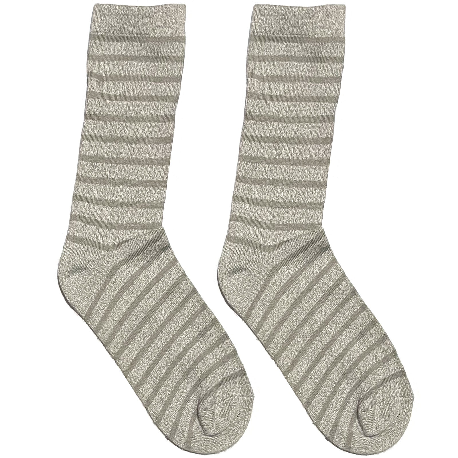 Grey Variant Stripes Short Crew Socks