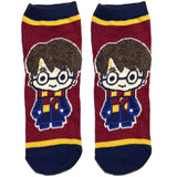 Maroon Harry Potter Ankle Socks