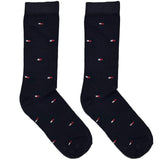 Navy Blue TH Logo Socks