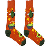 Orange Avacado Socks