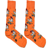 Orange Chicken Skating Socks