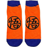 Orange Dragon Ball Logo Ankle Socks