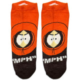 Orange Kenny South Park Ankle Socks