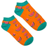 Orange Water Melon Ankle Socks