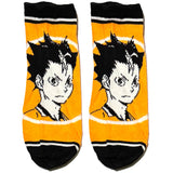 Orange Yu Nishinoya Haikyu Ankle Socks
