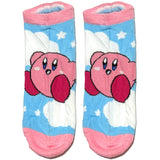 Pink And Blue Kirby Nintendo Ankle Socks