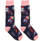 Pink And Blue Party Donkey Socks