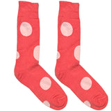 Pink Big Polka Socks