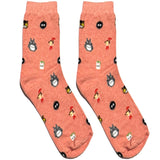 Pink Cute Rabbit Short Crew Socks