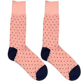 Pink Polka Socks