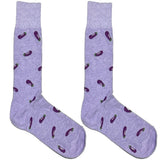 Purple Egg Plant Socks