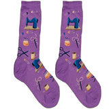 Purple Tailor Short Crew Socks