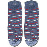 Red And Blue Stripes Ankle Socks