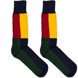 Red And Yellow Boxes Socks