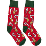 Red Candy Deer Socks