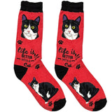 Red Cat Life Shorts Crew Socks