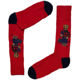Red RL Polo Gift Socks